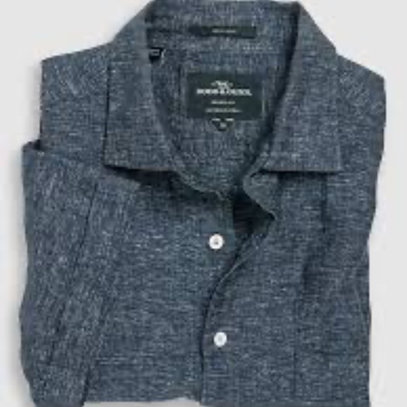 Rodd & Gunn Ellersie Linen Short Sleeve Button Up Shirt - Picture 10 of 10